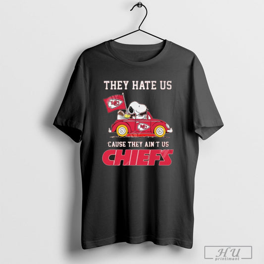 Snoopy They Hate Us Cause They Aint Us Kansas City Chiefs 2025 T Shirt Sweatshirt