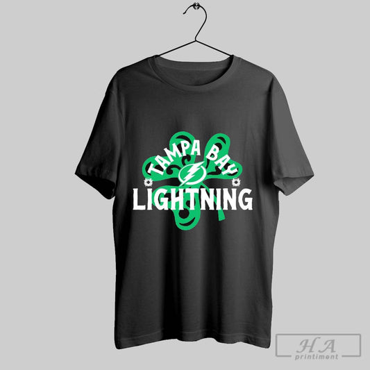 Tampa Bay Lightning 2025 St Patricks Day Richmond Shamrock T Shirt