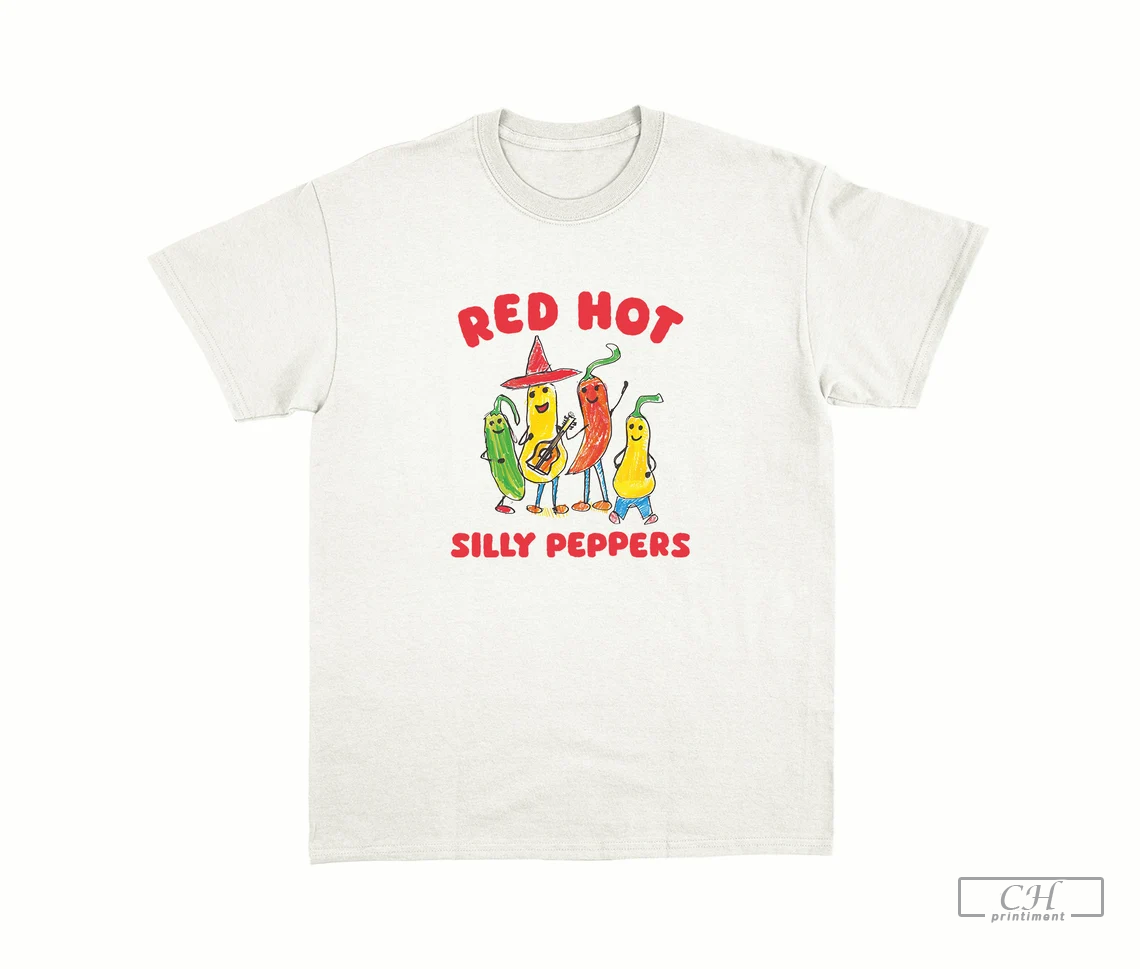silly peppers - unisex t shirt