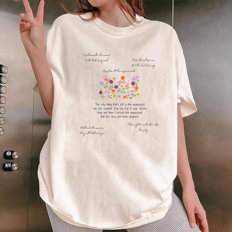 Song Mashup TshirtSweatshirtHoodie, Long Live Tshirt, Flowers Vintage Suprised Song Sweatshirt, Vintage Style Tshirt