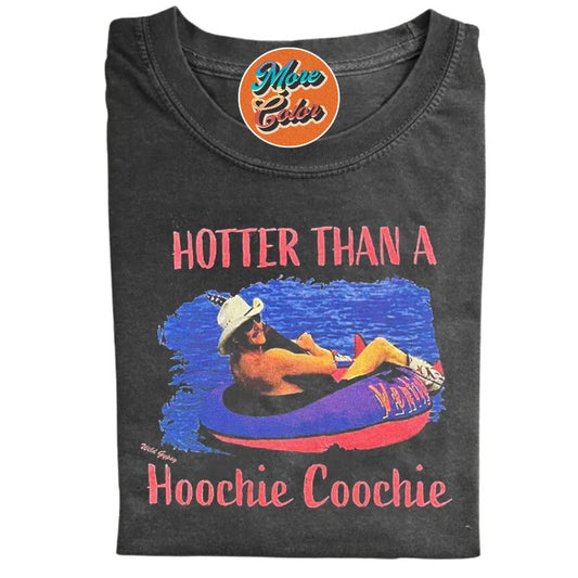 Hotter Than A Hoochie Coochie Vintage Shirts, Cotton Unisex T-Shirt, Crew Neck, Size S- 3XL, Menswear Top, Womenswear Top Underwear Streetwear