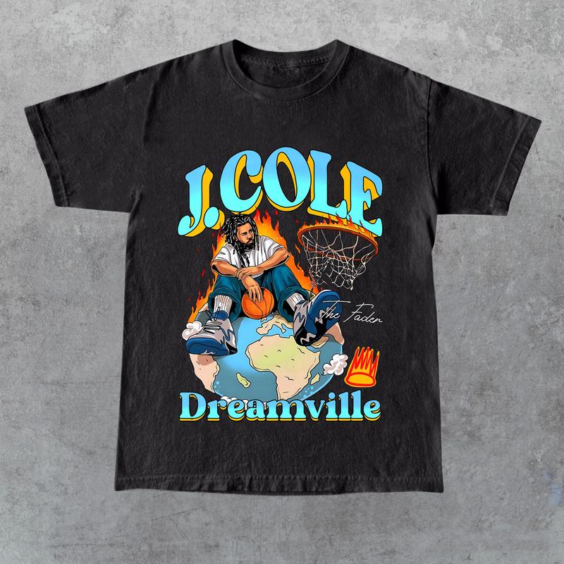 Limited J Cole Dreamville Vintage T-Shirt, Gift For Women and Man Unisex T-Shirt
