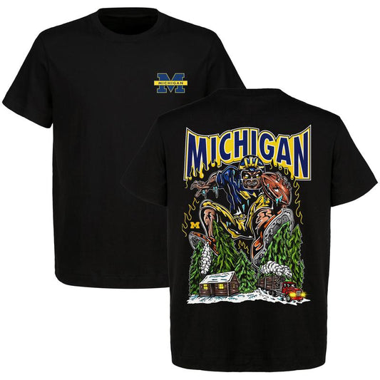 Warren Lotas Michigan Wolverines Football Vintage Graphic T-Shirt â€“ Unique Michigan Wolverines Design for Men and Women, Perfect for Football Fans