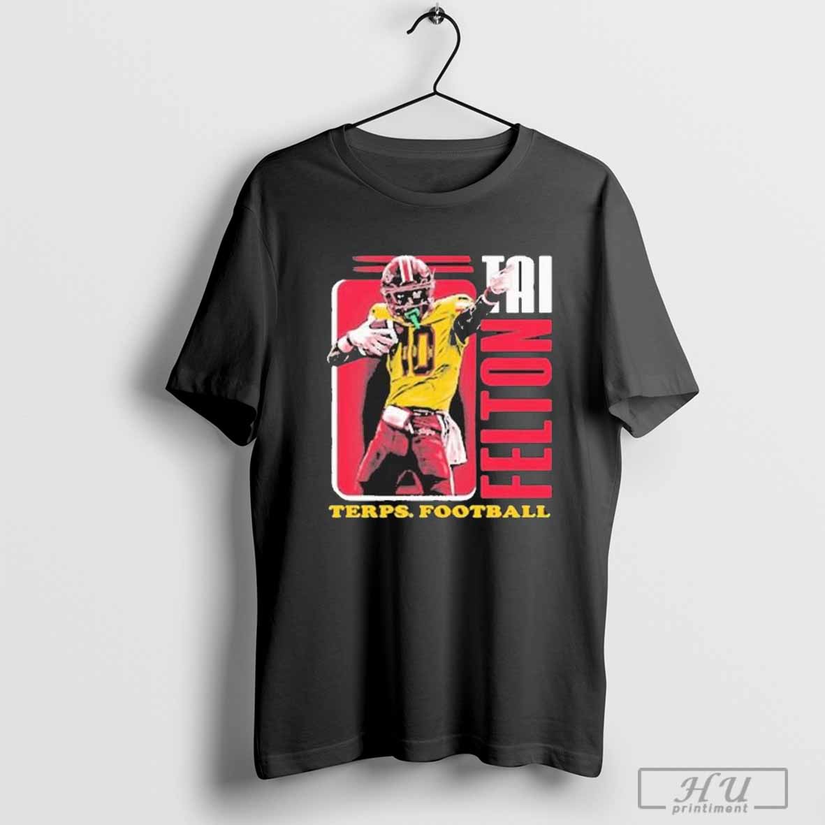 Tai Felton Terps Football 90s Graphic Shirt
