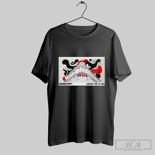 Poster The Heavy Heavy February 19 2025 London Uk T Shirt
