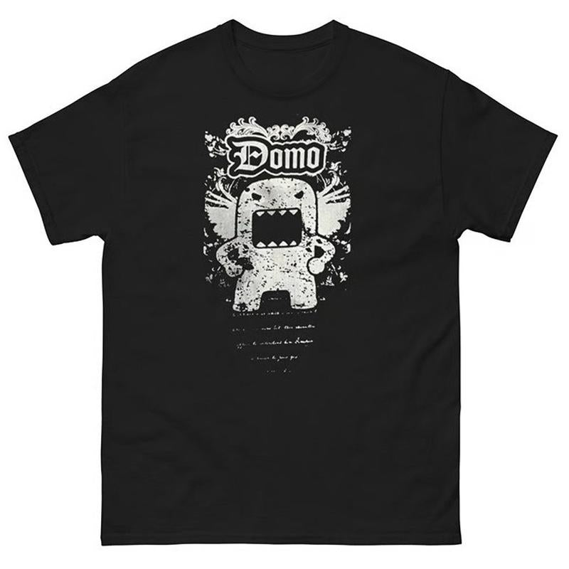 Domo T-Shirt Grunge Scene Emo Hot Topic Cyber Y2k Skull Amity Affliction Unisex T-Shirt Size S-3XL