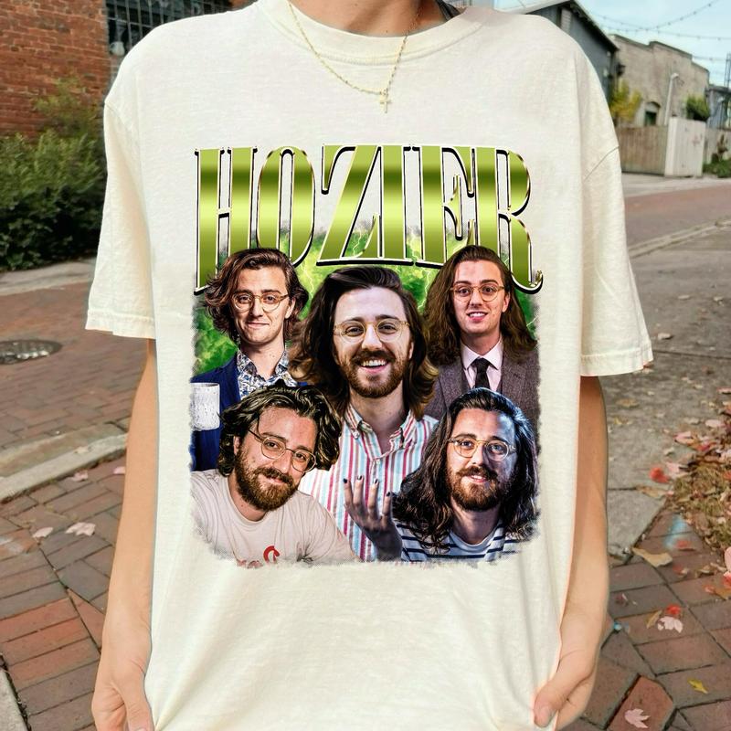 Hozier Brian Gillbert Vintage Shirt Cotton Fit New Song Hozier Live Tour Unreal Unearth 2024 Top Womenswear Top Womenswear