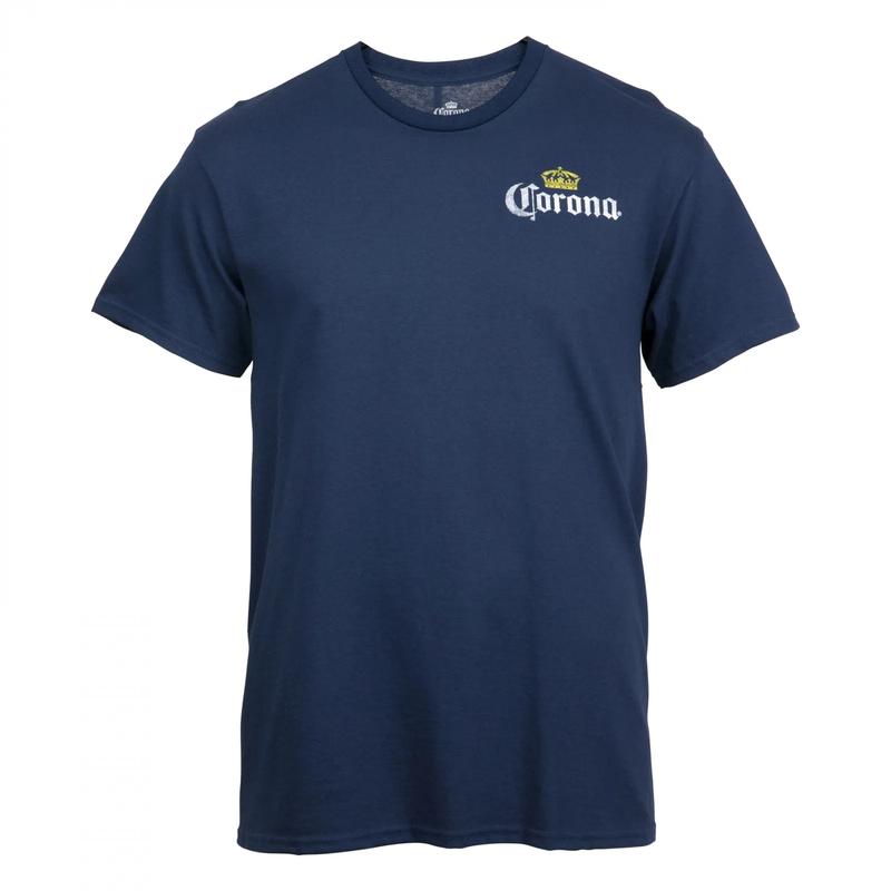 Corona Extra Men's 2 sides Graphic T-Shirt Shirt, Beer Summer T-shirt, Day Drink Shirt