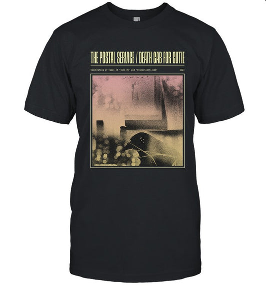 Death Cab for Cutie The Postal Service Give Up & Transatlanticism Tour 2023 Limited Shirt