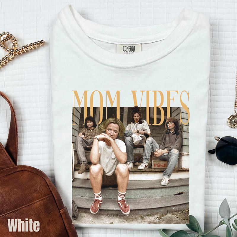 Mom Vibes Shirt, Thug Mom T-Shirt, Retro Sitcom Mom Vibes, 90's Mom Vibes Shirt, Mom Life, Trendy Mom, Viral Mom Vibes