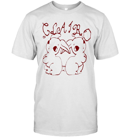 T-Shirts Clairo Charm Bunny Tour 24 Limited