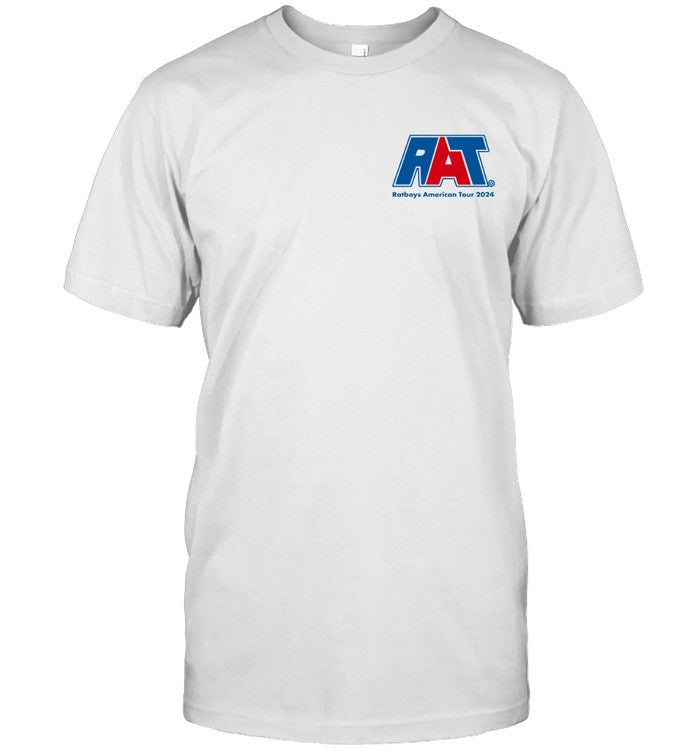 Limited Ratboys Travel America 2024 Tour Shirt