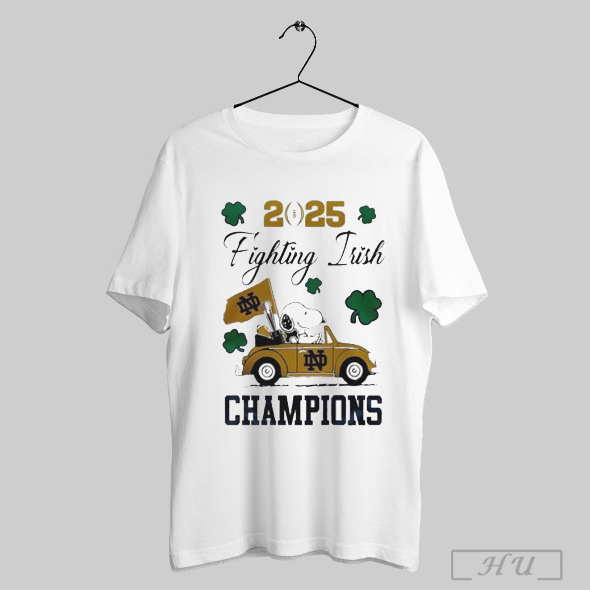 Snoopy Driver 2025 Notre Dame Fighting Irish Champions T Shirt Sweatshirt Poster
