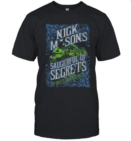Nick Mason Set the Controls Black Tour 2024 shirt