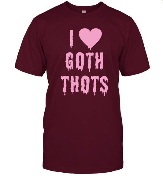 No Context Memes I Love Goth Thots t-shirt, hoodie, tank top, sweater and long sleeve t-shirt