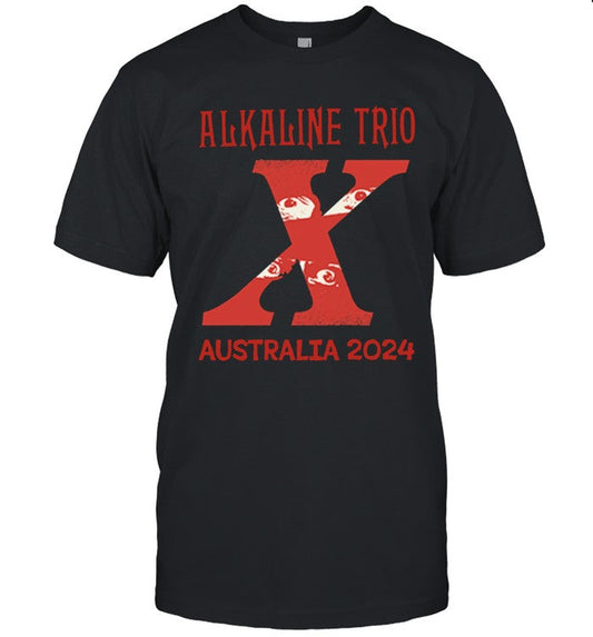 T-Shirt Alkaline Trio BHE The Tour Fall 2024 Limited