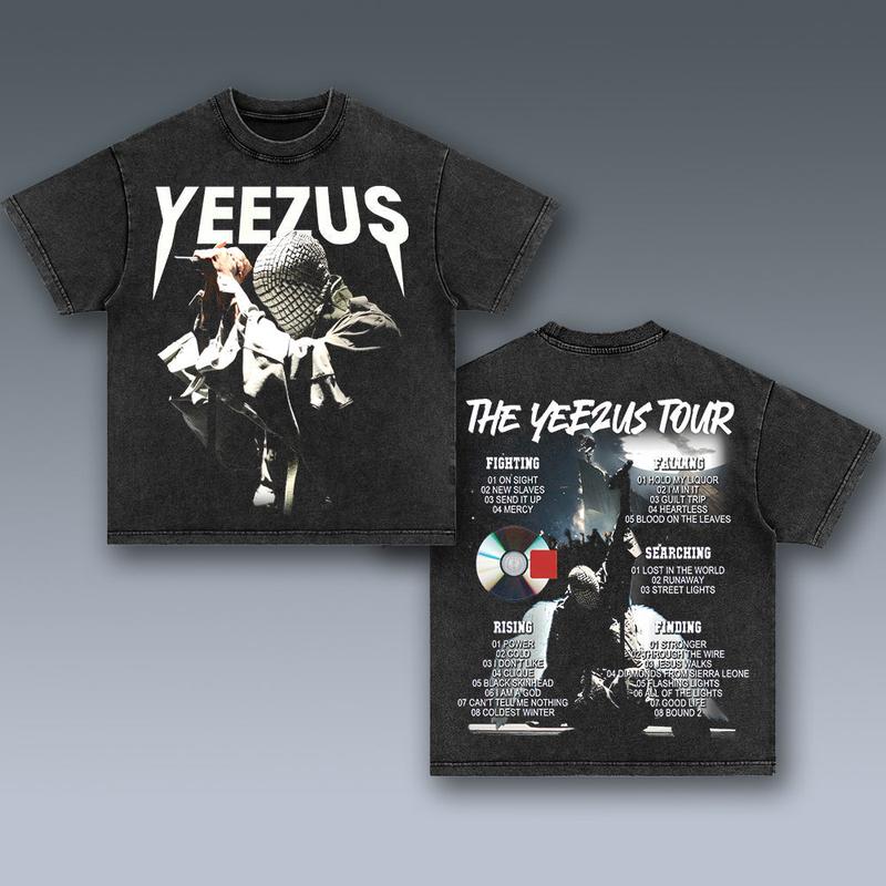 KANYE WEST- YEEZUS NTT04 2 SIDES Cotton Vintage Shirt To Match Sneaker Hiphop Clothing Rapper Merch Shirt, Hiphop Tour Concert 2024, Gift For Fan Y2K Aesthetic Hoodie Sweatshirt