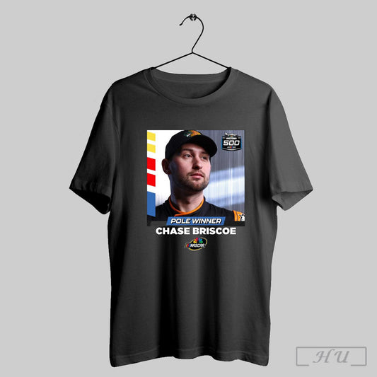 Poster Nascar Congratulate Chase Briscoe Pole Winner The Daytona 500 2025 Shirt Sweatshirt
