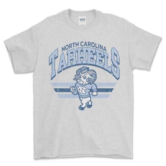 North Carolina Tar Heels Basketball T-Shirt, graphic vintage sports tees for men