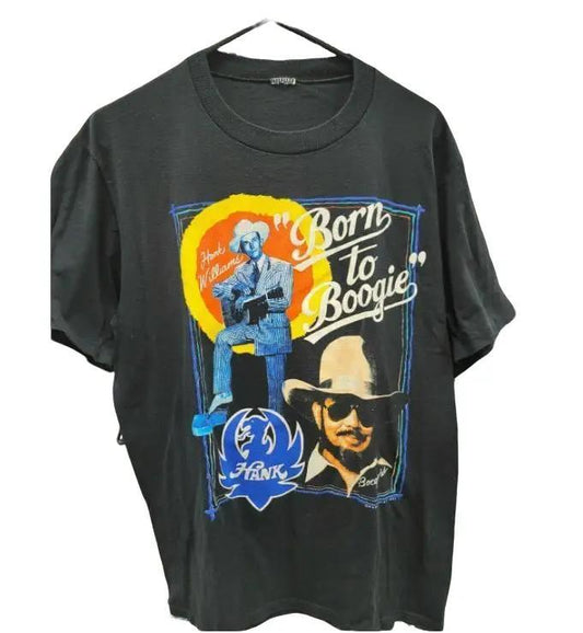 Vintage Hank Williams Jr Shirt 90S Pure Hank Tour 1991 Vintage Men Gift Tee