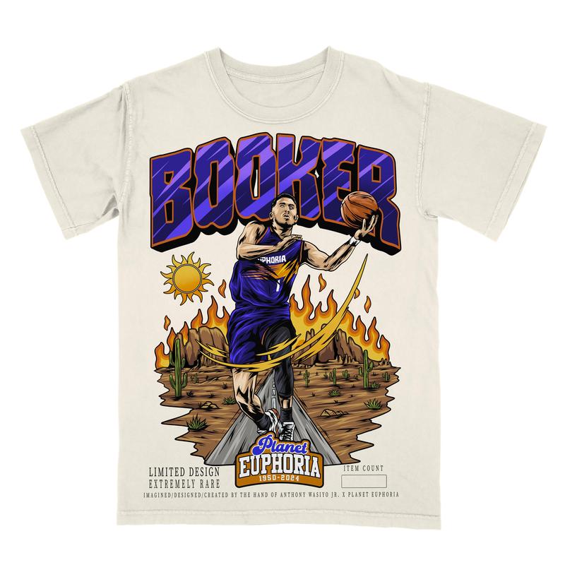 Devin Booker Euphoria Planet Shirt, Basketball Shirt, Graphic T-shirt ,Gift For Women, Gift For Men, Fall tee Crewneck Clothing