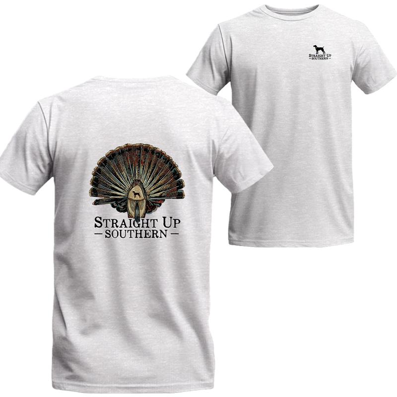 Turkey Mount - Southern Hunting Culture T-shirt, Turkey Short Sleeve Tee, Unisex Shirt, Menswear Top