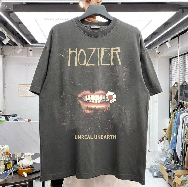 Retro 90s Hozier Unreal Unearth Tour Shirt