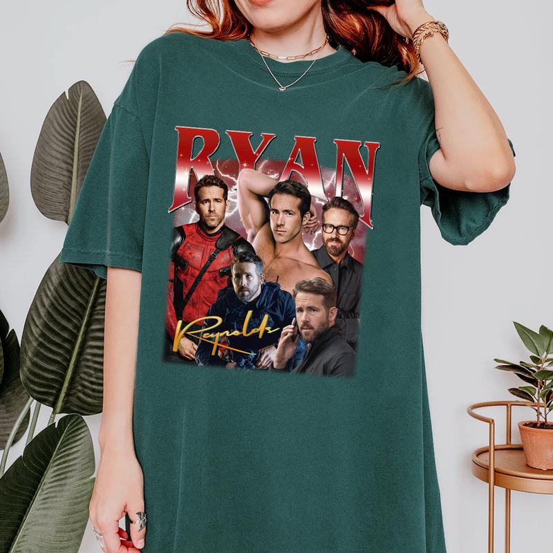 Ryan T Shirt, Reynolds shirt,  Gift For Woman and Man Unisex T-Shirt Sweatshirt Hoodie