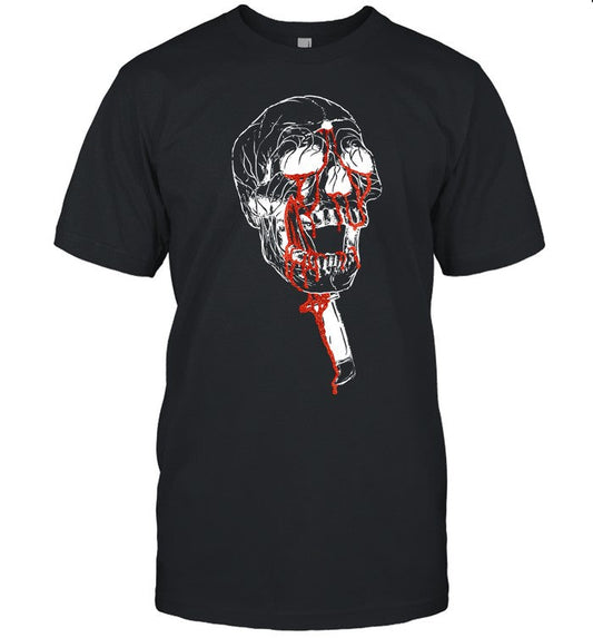 2024 Benny The Butcher Benny & Spesh Stabbed & Shot 2 Skull Tee