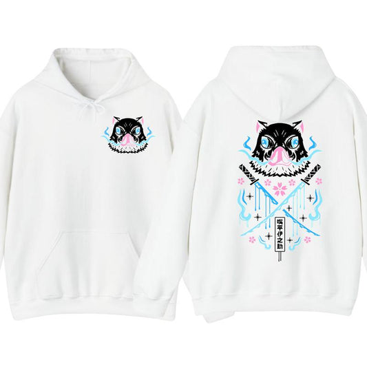Demon Slayer, Inosuke Demon Hoodie DRG, 90s Slayer Style drg, Anime Hoodie DRG, Graphic Anime Hoodie, Anime Lovers Hoodie drg, Special Hoodie drg, Anime Manga Hoodie, Gift For Fans, Gift For Men, Gift For Women.