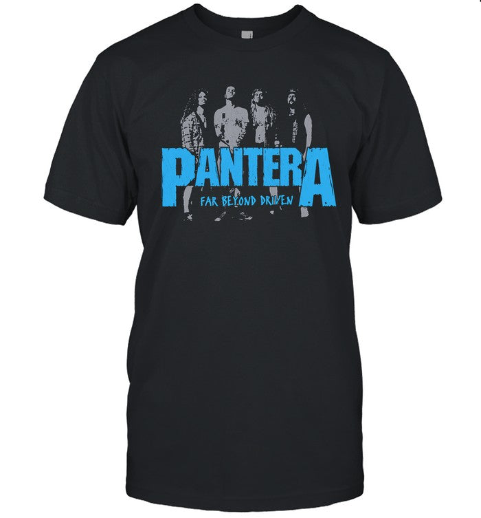Pantera Far Beyond Driven Band Photo Black T-Shirt