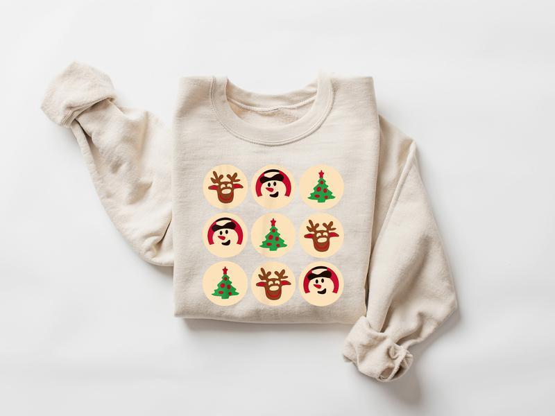 Christmas Sugar Cookie Sweatshirt, Christmas Cookies Sweatshirt, Cute Christmas Sweatshirt, Retro Christmas Sweater, Christmas Cookies Sweatshirt, Thanksgiving Shirt, Cute Xmas Gift, Xmas Winter Holiday Shirt, Gift for Him, Gift for Her Menswear Hoodie
