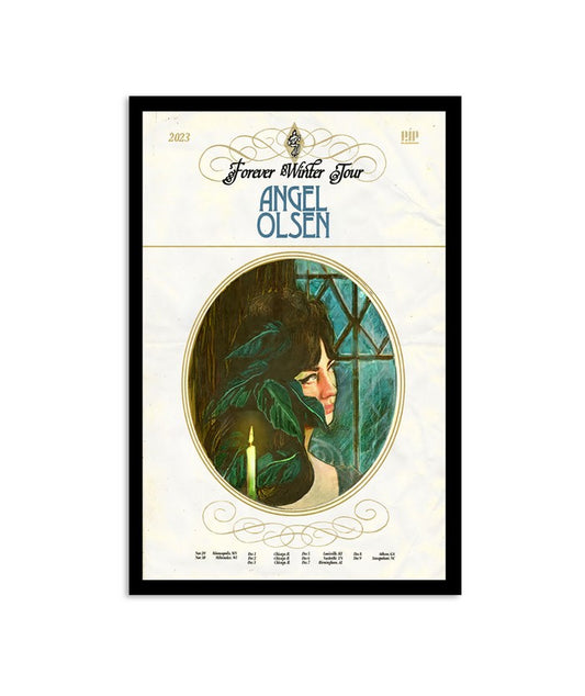 Angel Olsen Forever Winter Tour 2023 Poster