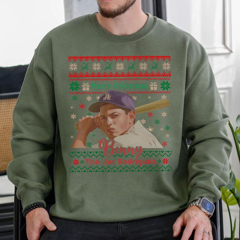 Sandlot Benney with Christmas Sweatshirt, Baseball Classic Movie Tshirt,  90Ã¢â‚¬â„¢s Childhood Memories Tshirt_Sweatshirt_Hoodie, Gift For Baseball Lovers