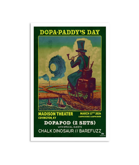 Dopapod March 17, 2024 Madison Theater Covington, KY Poster