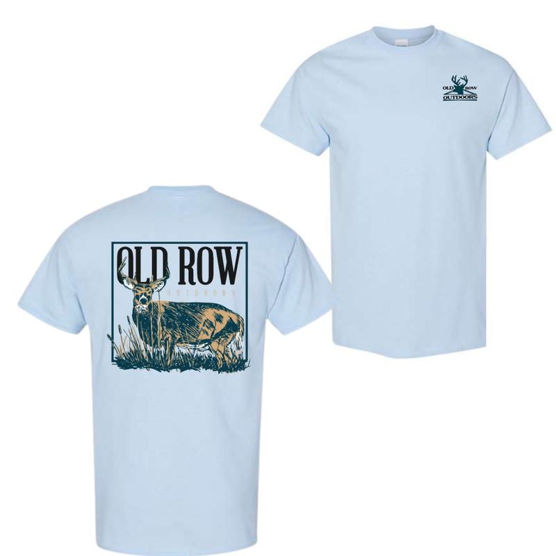 Old Row Outdoors Deer T-Shirt , Old Row 2 Slide T-Shirt , Hunting Season Graphic Tee Trending T-Shirt For Men For Women