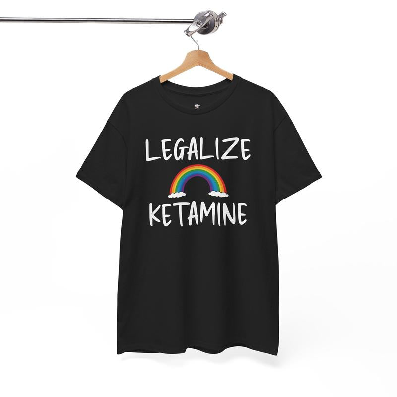 Legalize K Tee - Funny Cotton Streetwear Tshirt - Casual Shortsleeve Crewneck Menswear