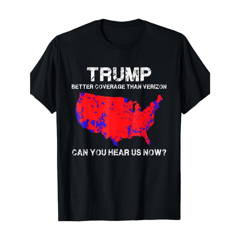 Trump than Verizon political gift Unisex T-shirt Made in USA