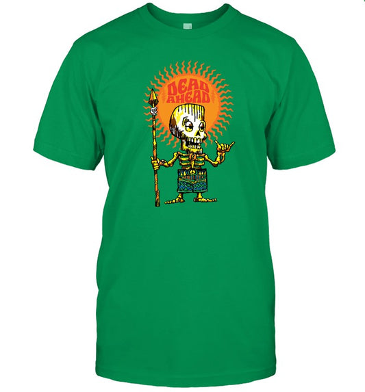T Shirt Dead Ahead Skeleton Shaka 2025