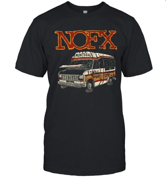 NOFX Final Tour Montreal, QC Aug 24-25, 2024 Parc Olympique Event Tee