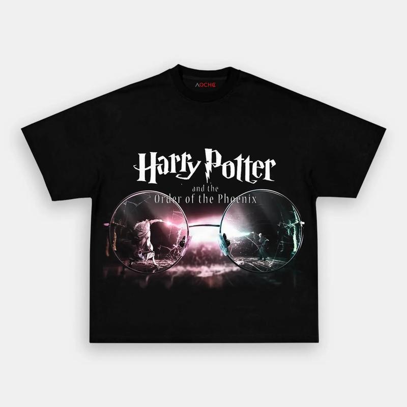 HARRY POTTER TEE6 Classic Movie Lover T-shirt, Movie Buff Tee, Film Fan Gift,Vintage Film Buff Gift Shirt, Halloween Shirt