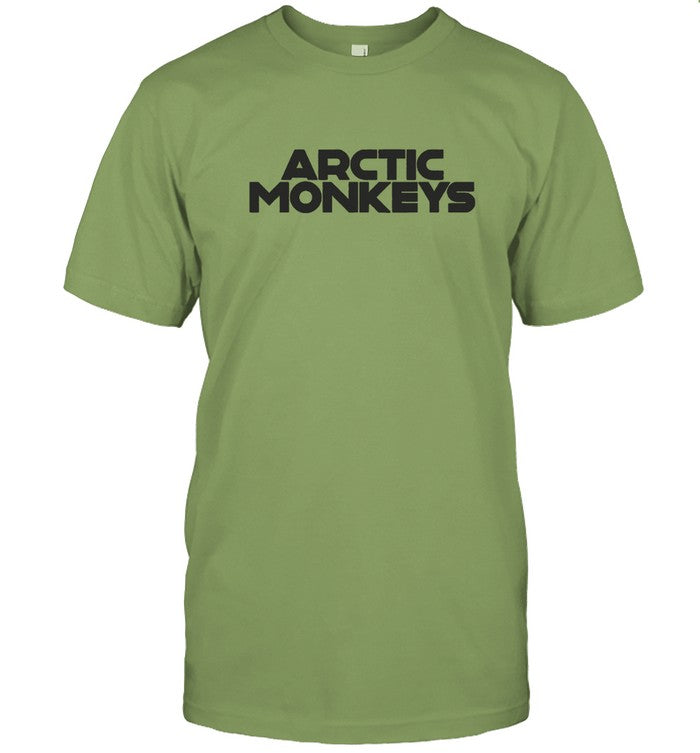 Arctic Monkeys Logo 2023 Tour Pistachio T-Shirt New