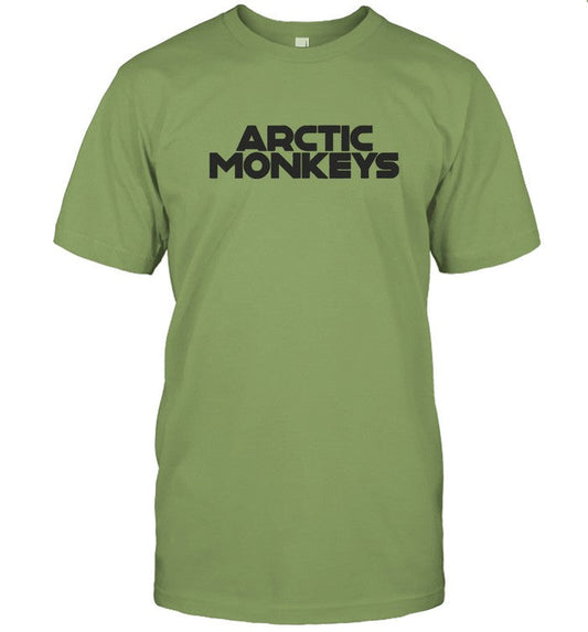 Arctic Monkeys Logo 2023 Tour Pistachio T-Shirt New