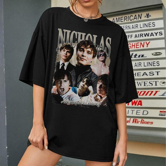 Nicholas Chavez Vintage T-Shirt, Menendez Brothers Shirt, Cooper Koch T-Shirt - Ideal Gift for Movies Lovers - Top, Fabric