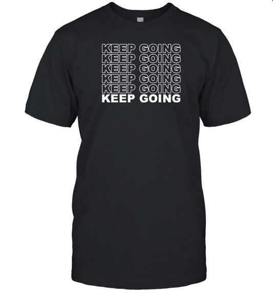 Dwight Howard Keep Going T-Shirt, Hoodie, Tank Top, Sweater And Long Sleeve T-Shirt-Unisex T-Shirt