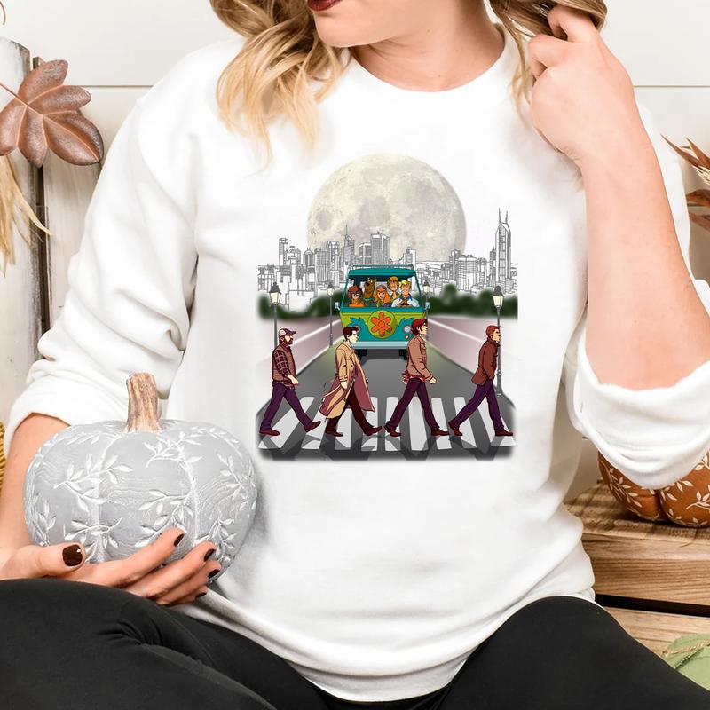 Supernatural T Shirt, Supernatural Vintage T Shirt, Gift For Woman and Man Unisex T-Shirt Sweatshirt Hoodie