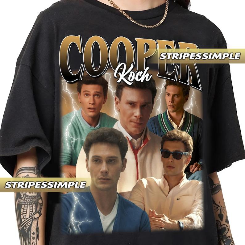 Cooper Koch Vintage 90s Style Raptee, Menendez Brothers Story Movie Shirt, Free Menendez Hoodie, Unisex Cotton Crewneck Retro Classic