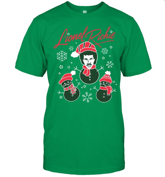 Limited Lionel Richie Snowman Graphic Shirt