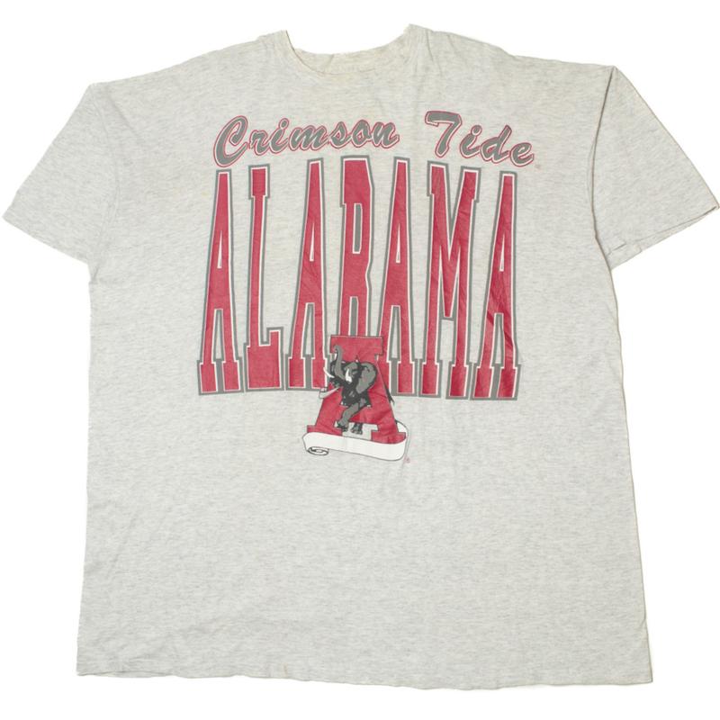Vintage University of Alabama Tee, Classic Sweatshirt for women, for men Cotton Menswear college merch Top Embroidered Hoodie Spandex