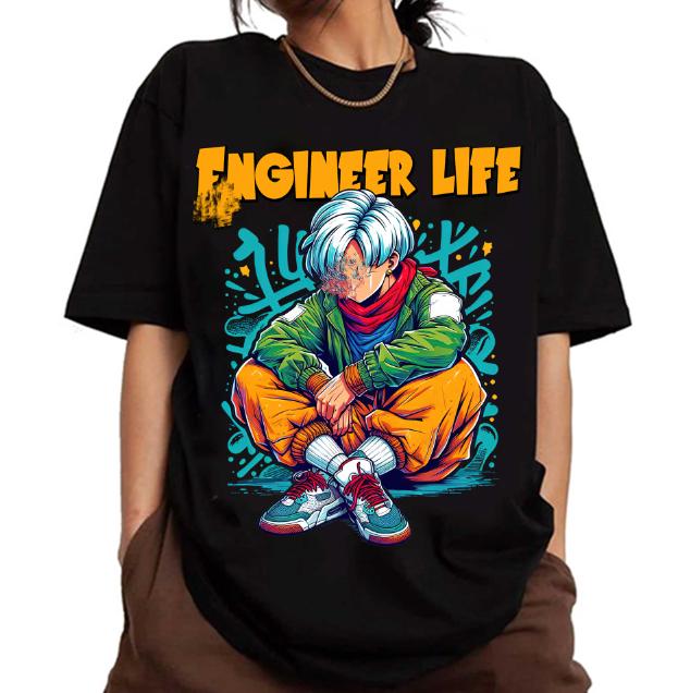 BuImaa Engineer life Sweatshirt Hoodie Shirt, Dr4gon b4ll Sweatshirt Hoodie Shirt, animee shirt